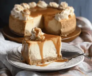 Apple Cider Cheesecake