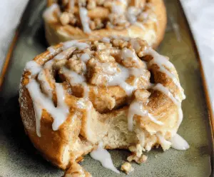 Apple Pie Stuffed Cinnamon Rolls