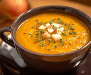 Apple & Sweet Potato Soup