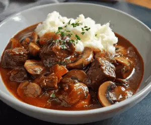 Beef And Mushroom Stew
