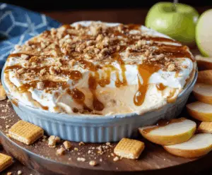 Caramel Apple Cheesecake Dip
