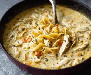 Creamy Chicken Noodle Soup