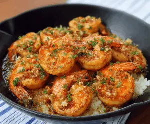 Hawaiian Garlic Shrimp