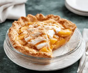 Peaches And Cream Pie