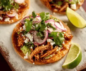 Rotisserie Chicken Tostadas