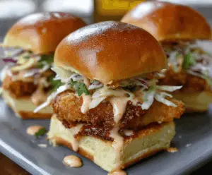 Bang Bang Chicken Sliders