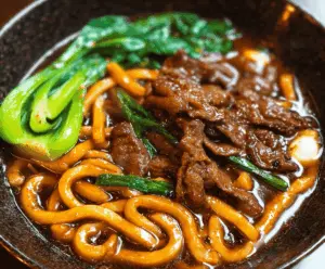 Beef Black Pepper Udon