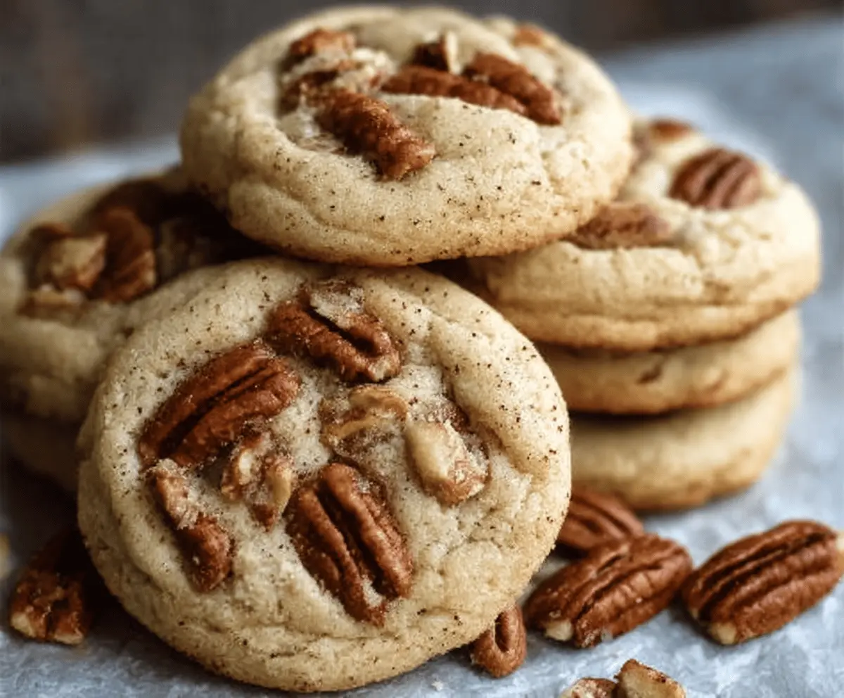Easy Butter Pecan Cookies Recipe