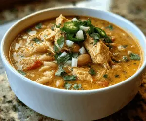 Cajun White Chicken Chili