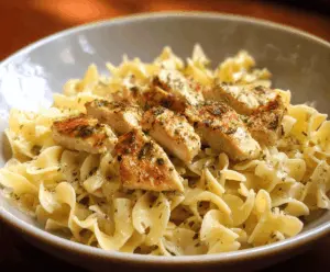 Chicken Buttered Noodles