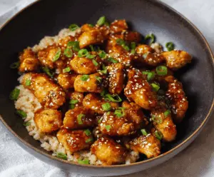 Honey Garlic Chicken Bites