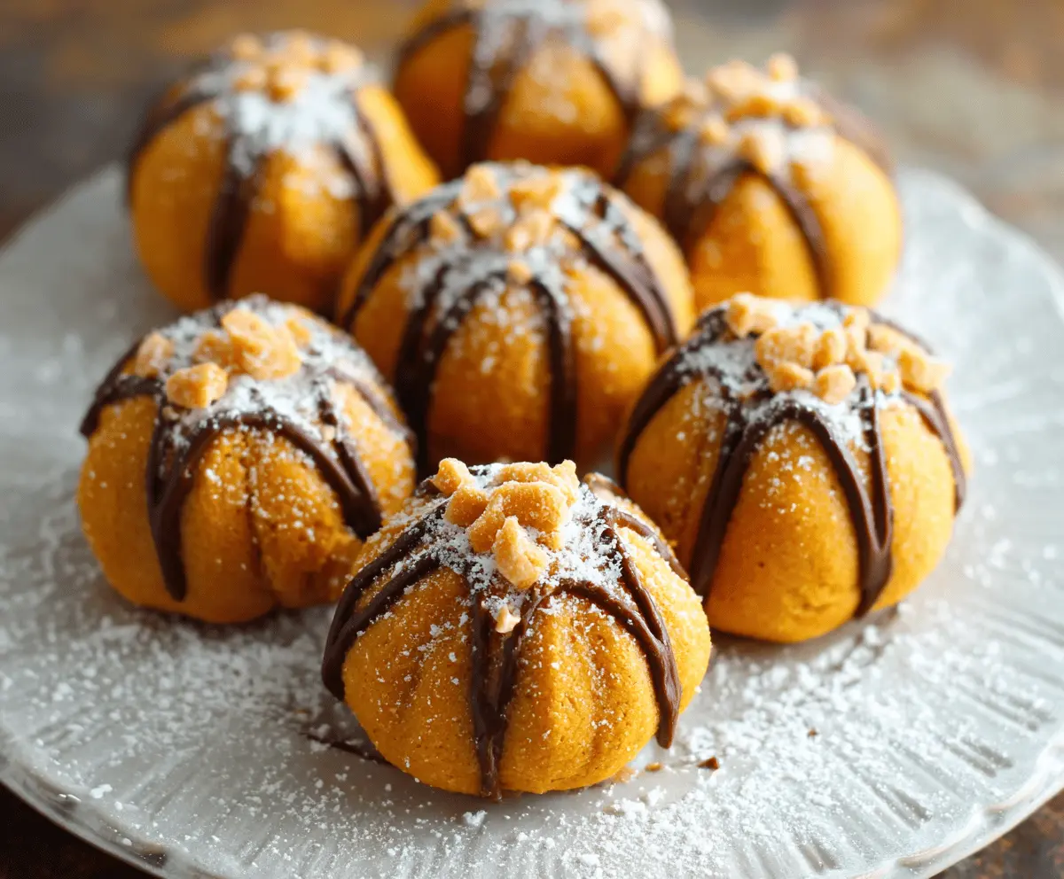 Easy Pumpkin Cheesecake Truffles
