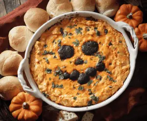 Spooky Halloween Buffalo Dip