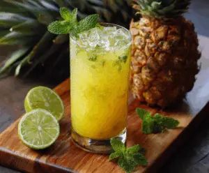Pineapple Mint Refresher