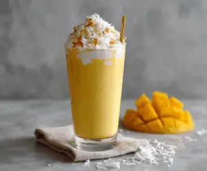 Mango Coconut Tropical Shake
