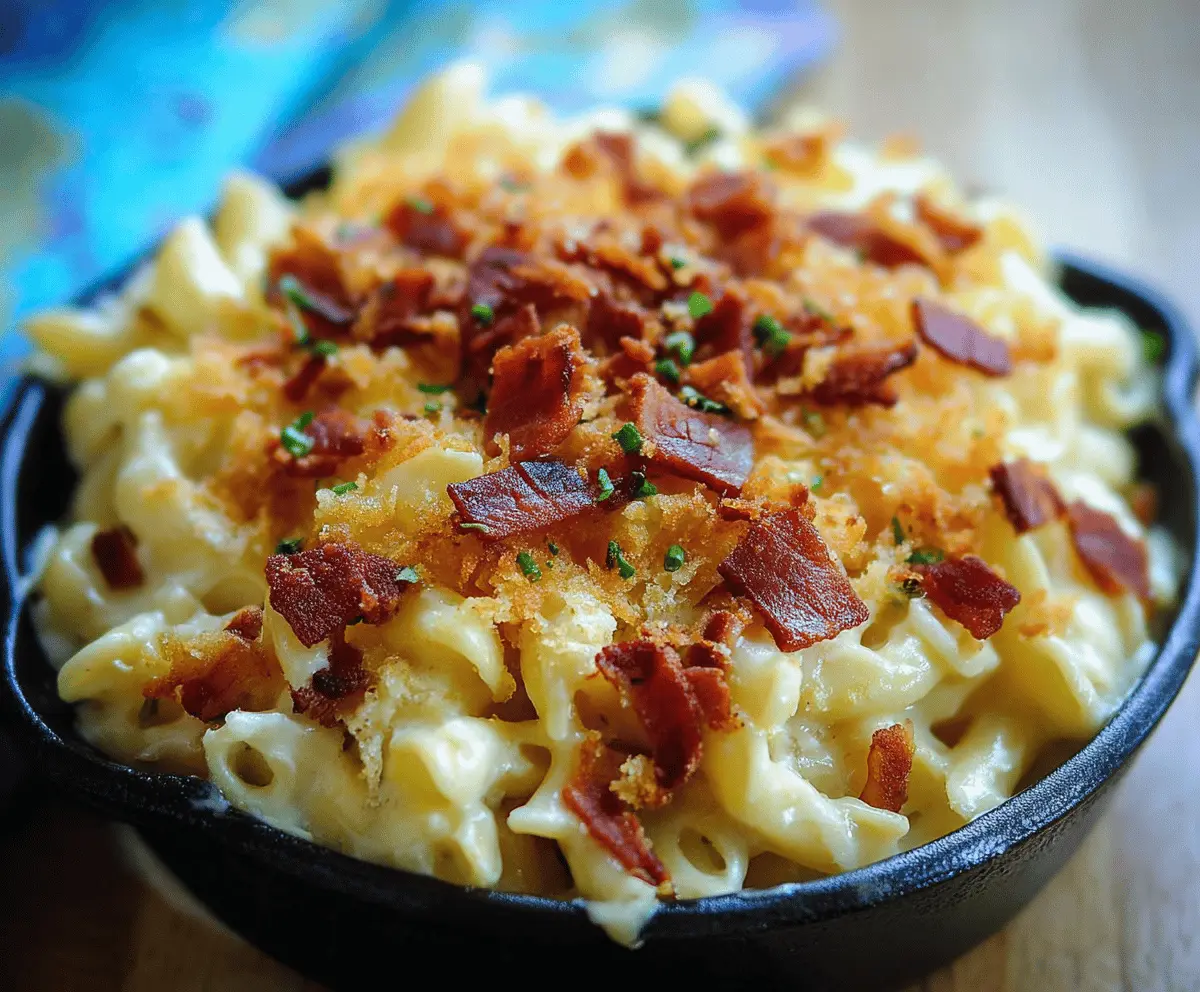 Creamy Bacon Mac and Cheese Recipe