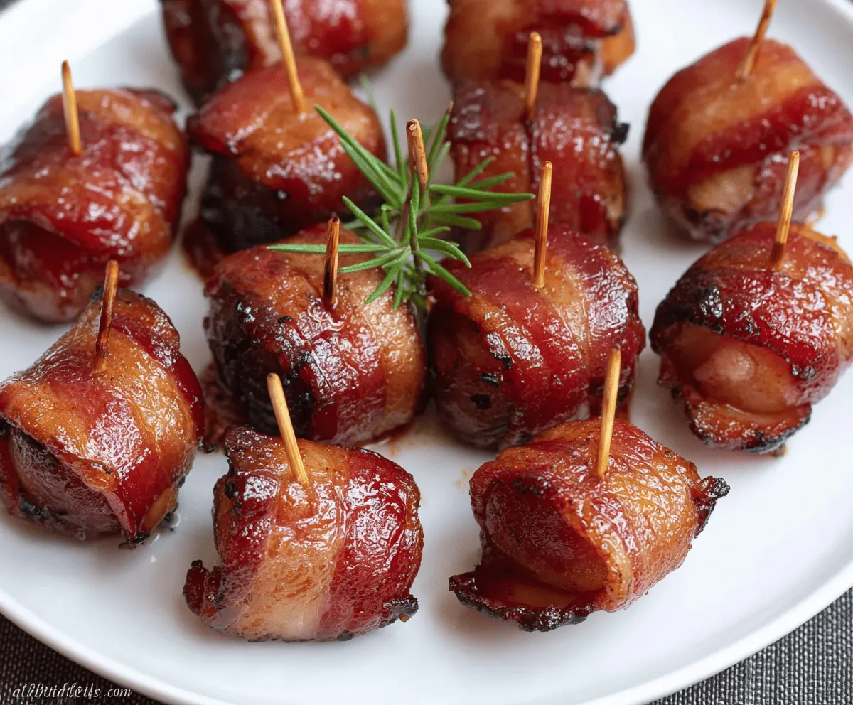 Crispy Bacon Wrapped Water Chestnuts