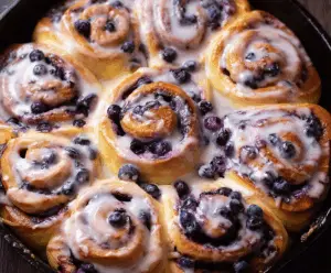 Blueberry Cinnamon Rolls