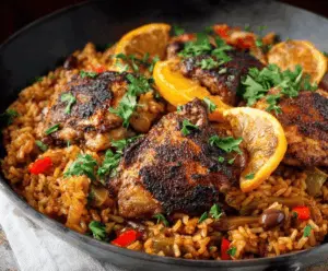 Caribbean Chicken and Rice