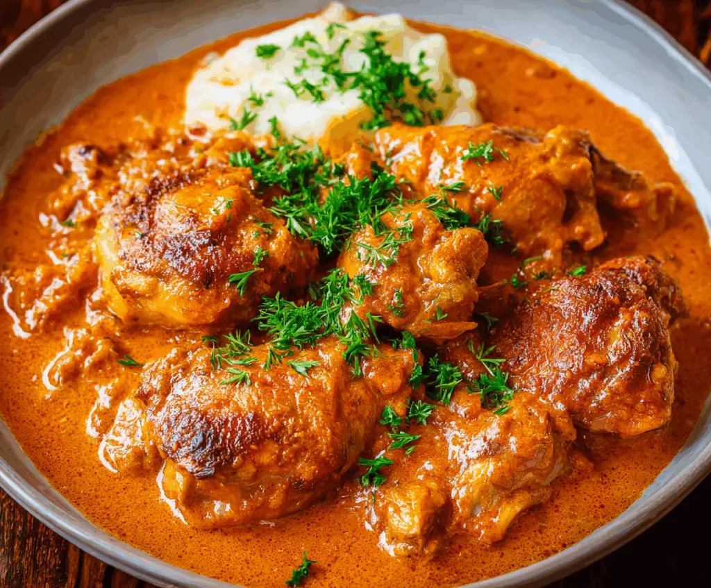 Chicken Paprikash