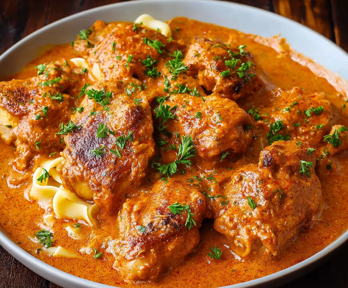 Easy Chicken Paprikash Recipe