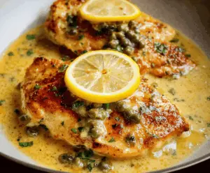 Chicken Piccata with Lemon Sauce