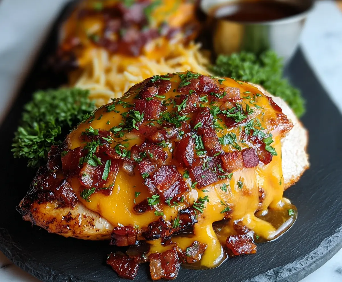 Easy Cowboy BBQ Bacon Cheddar Chicken