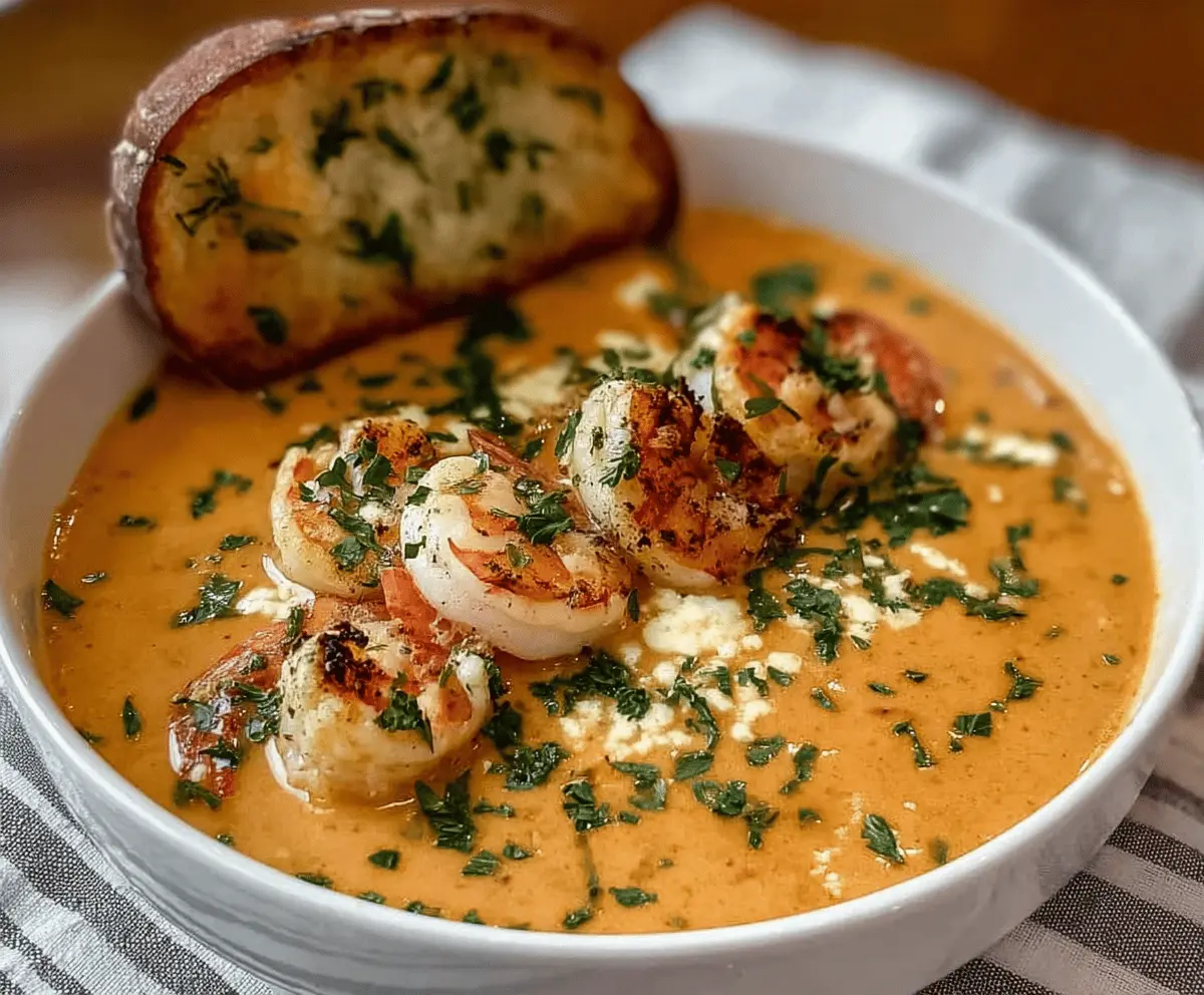 Creamy Crab & Shrimp Bisque Recipe