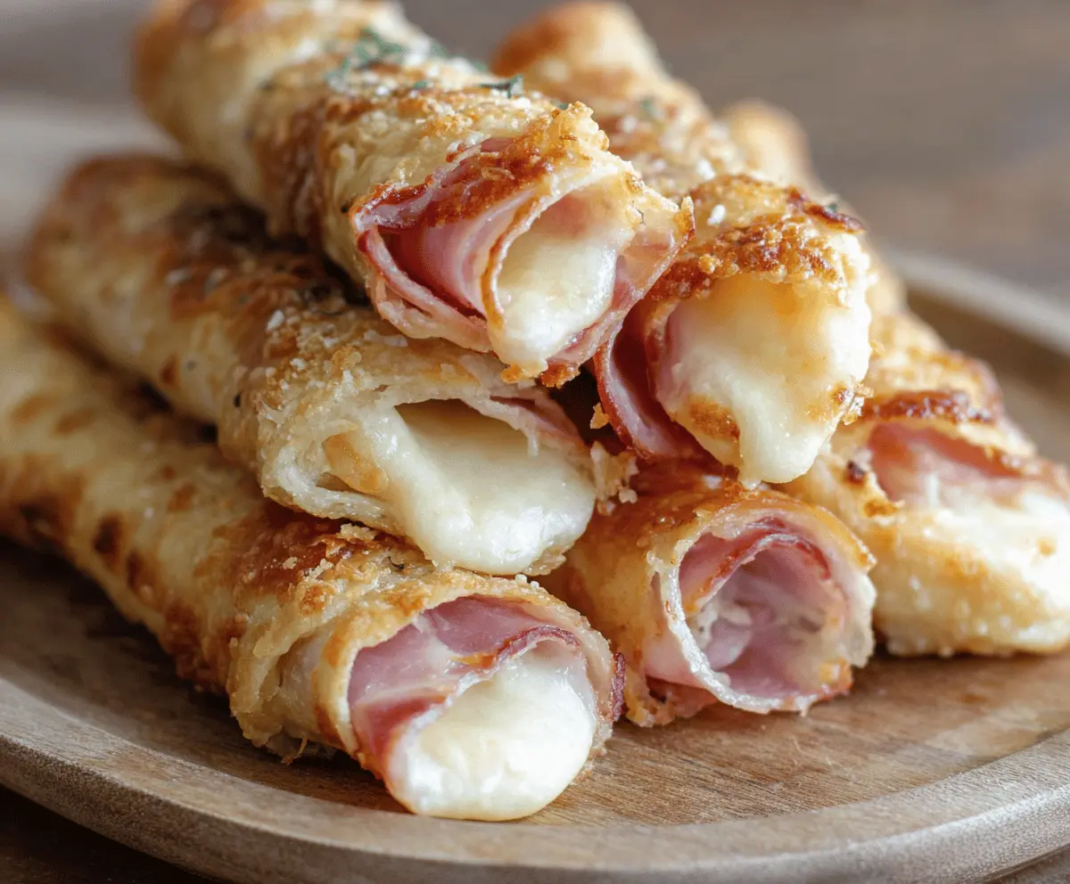 Ham and Cheese Sticks