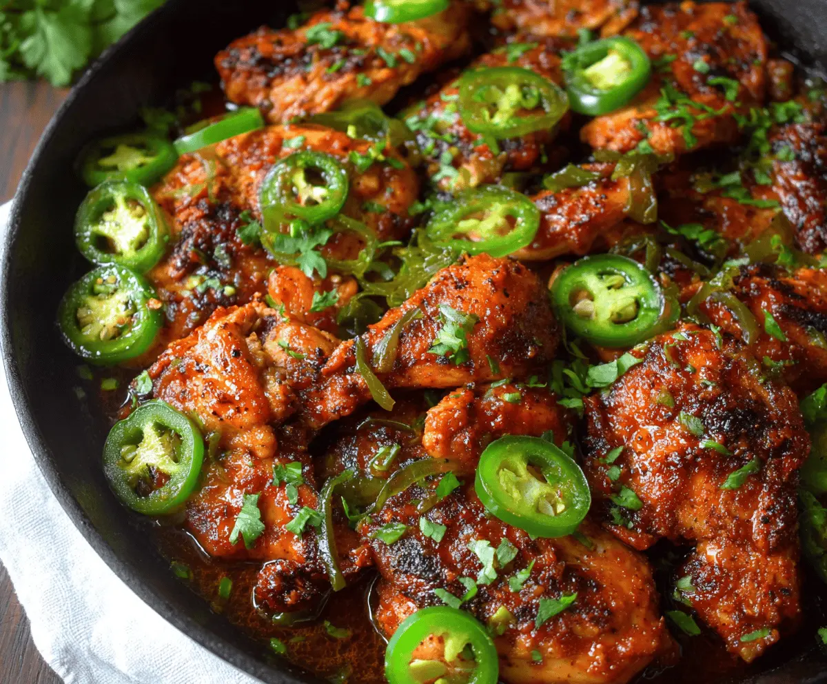 Spicy Jalapeno Chicken Recipe