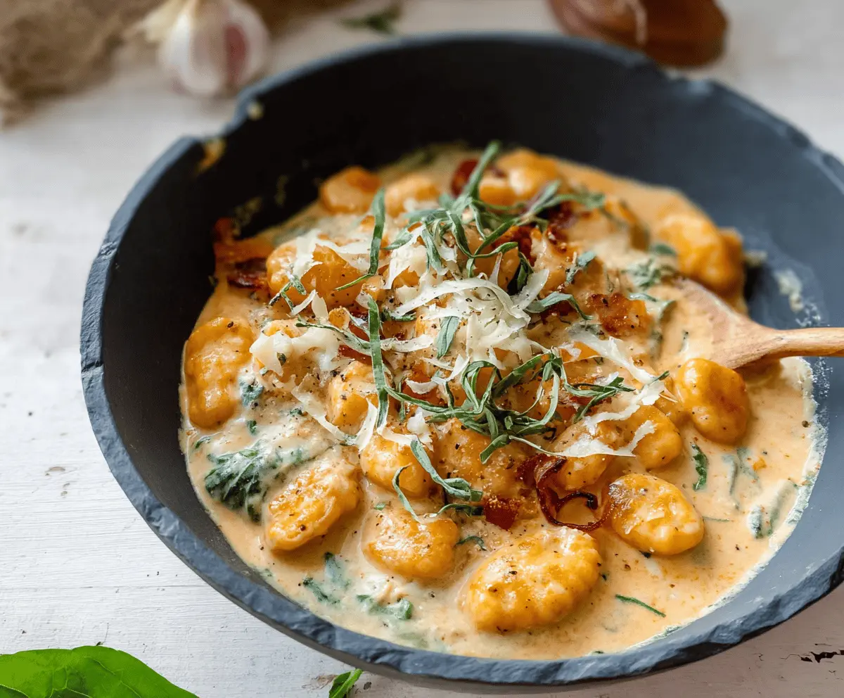 Creamy Millionaire Gnocchi Recipe