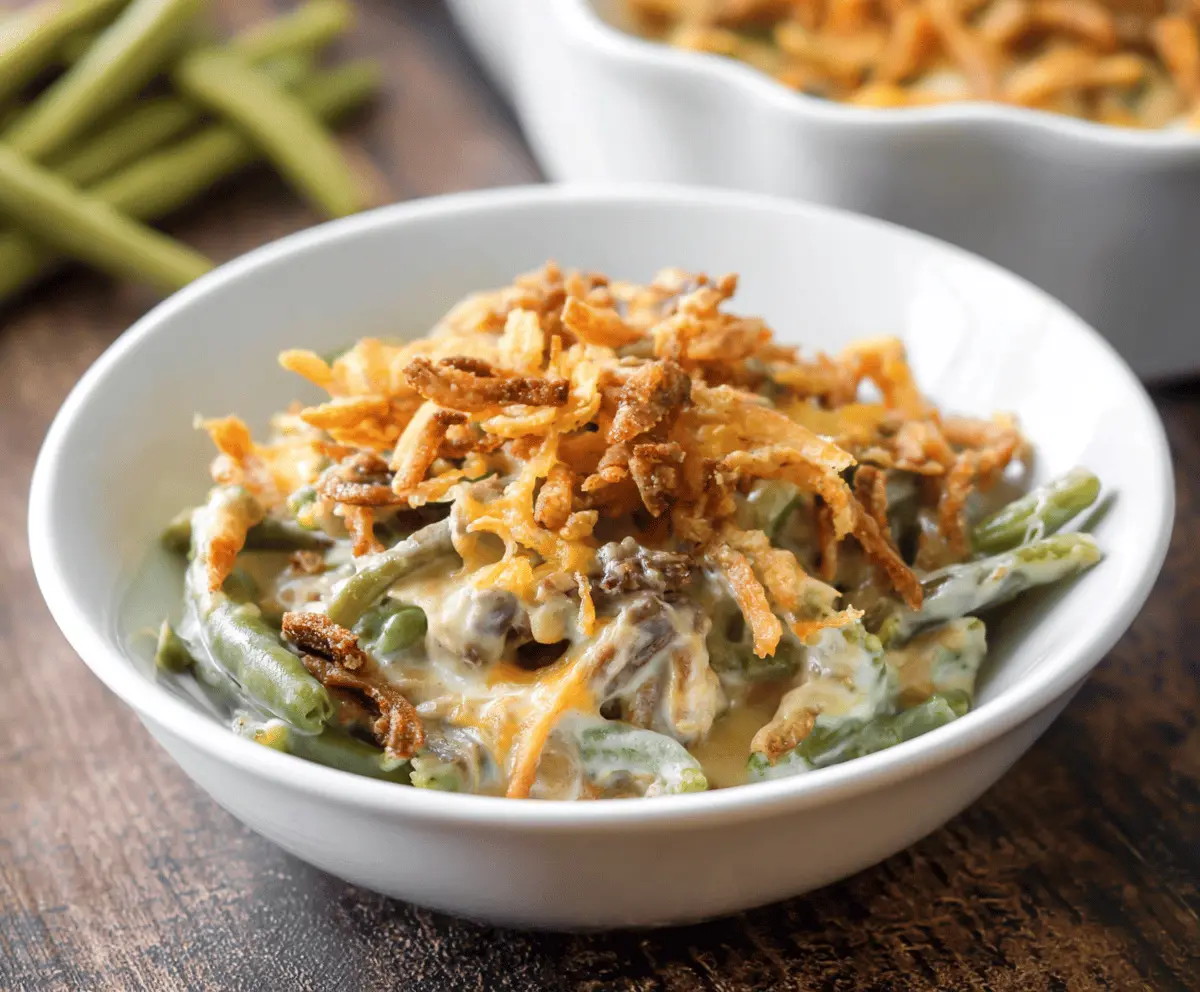 Easy Green Bean Casserole Recipe