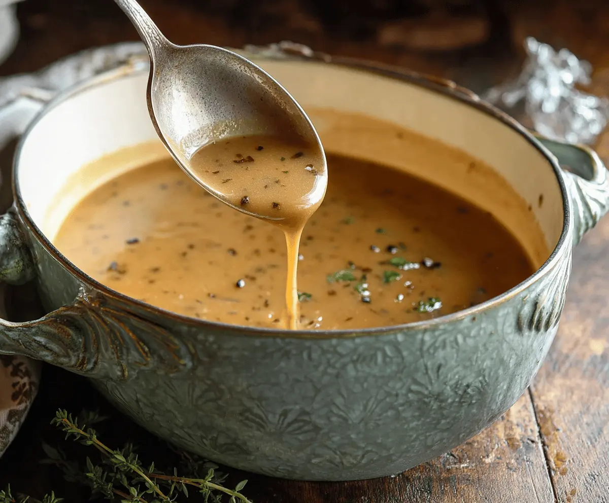 Perfect Turkey Gravy Recipe