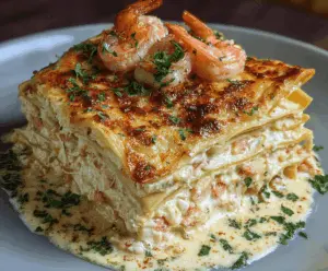 Shrimp Crab Lasagna