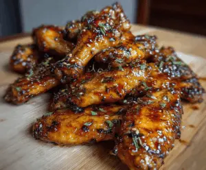 Sticky Pineapple-Teriyaki Chicken Wings