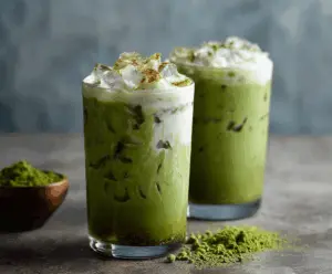 Iced Matcha Vanilla Latte