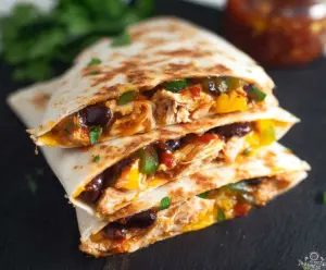 BBQ Chicken Quesadilla