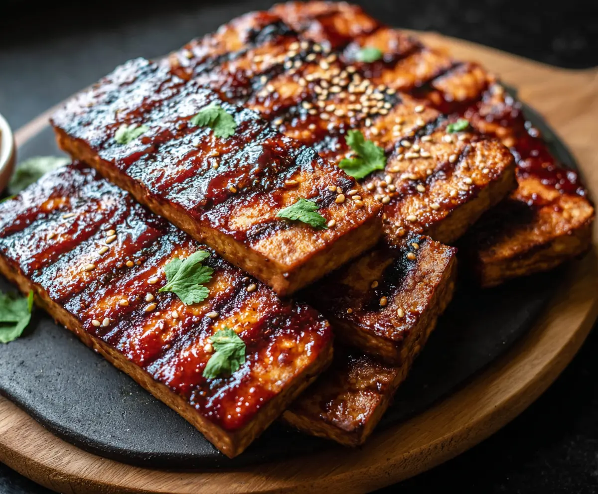 Easy BBQ Tofu Slabs Recipe