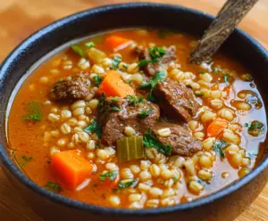 Beef and Barley Soup