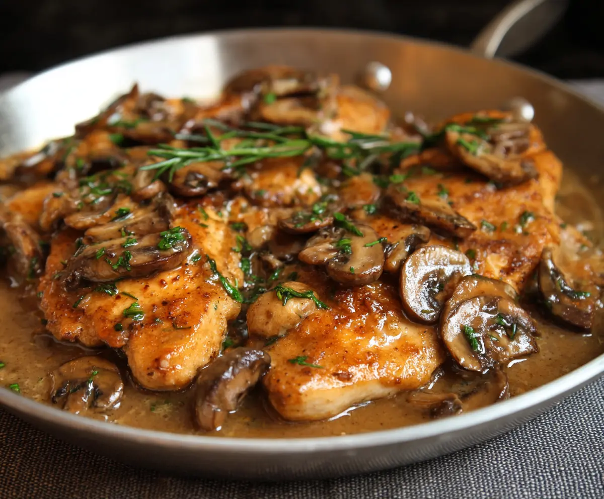 Easy Chicken Marsala Recipe