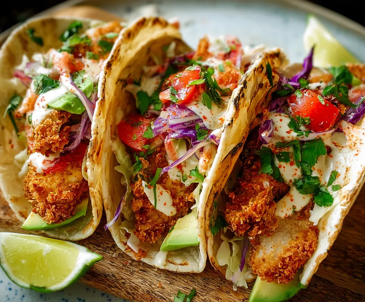 Easy Crispy Chicken Tacos Recipe