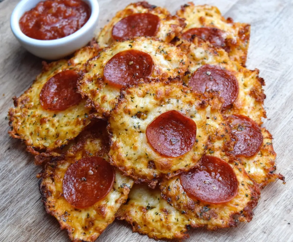 Easy Crispy Pizza Chips Recipe