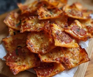 Crispy Pizza Chips