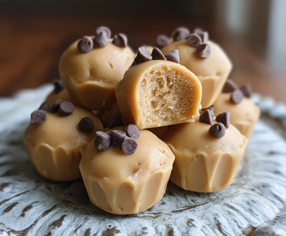 Easy Frozen Peanut Butter Yogurt Bites