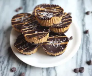 Healthy 3-Ingredient Peanut Butter Cups