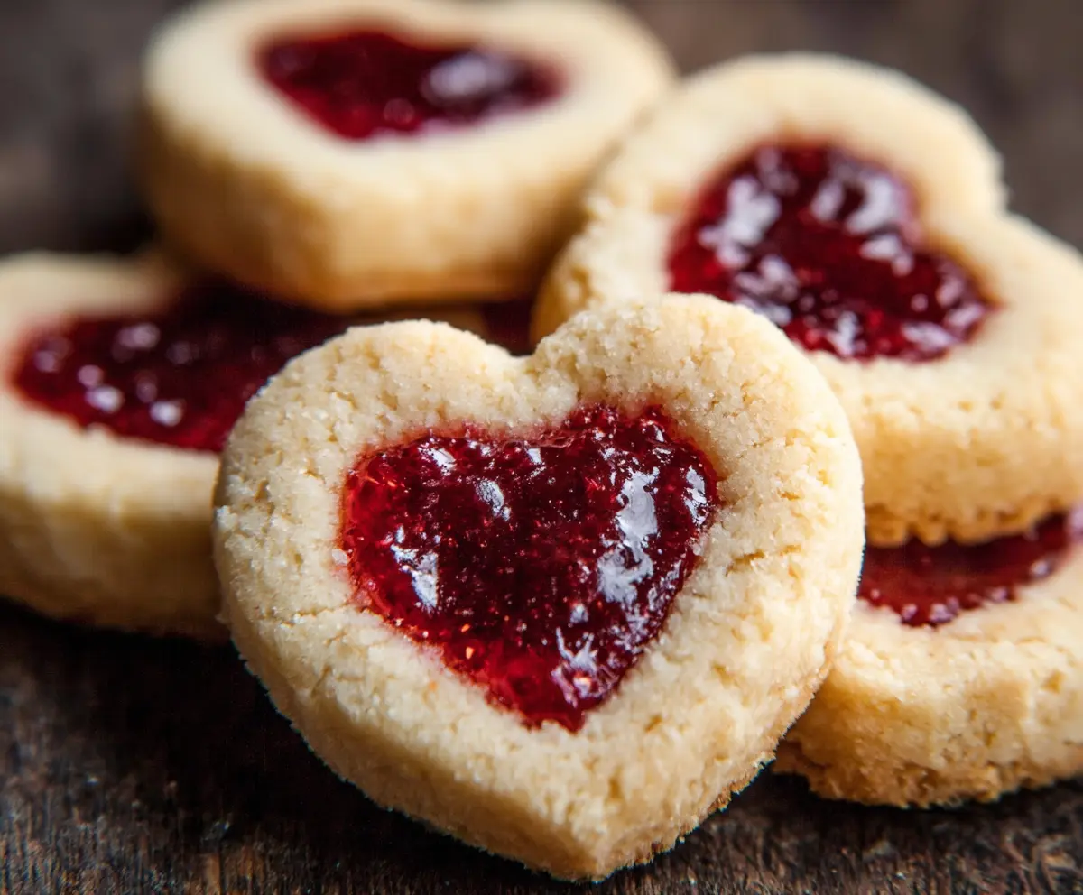 Heart Jam Cookies Recipe