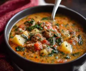 Italian Sausage Potato Soup