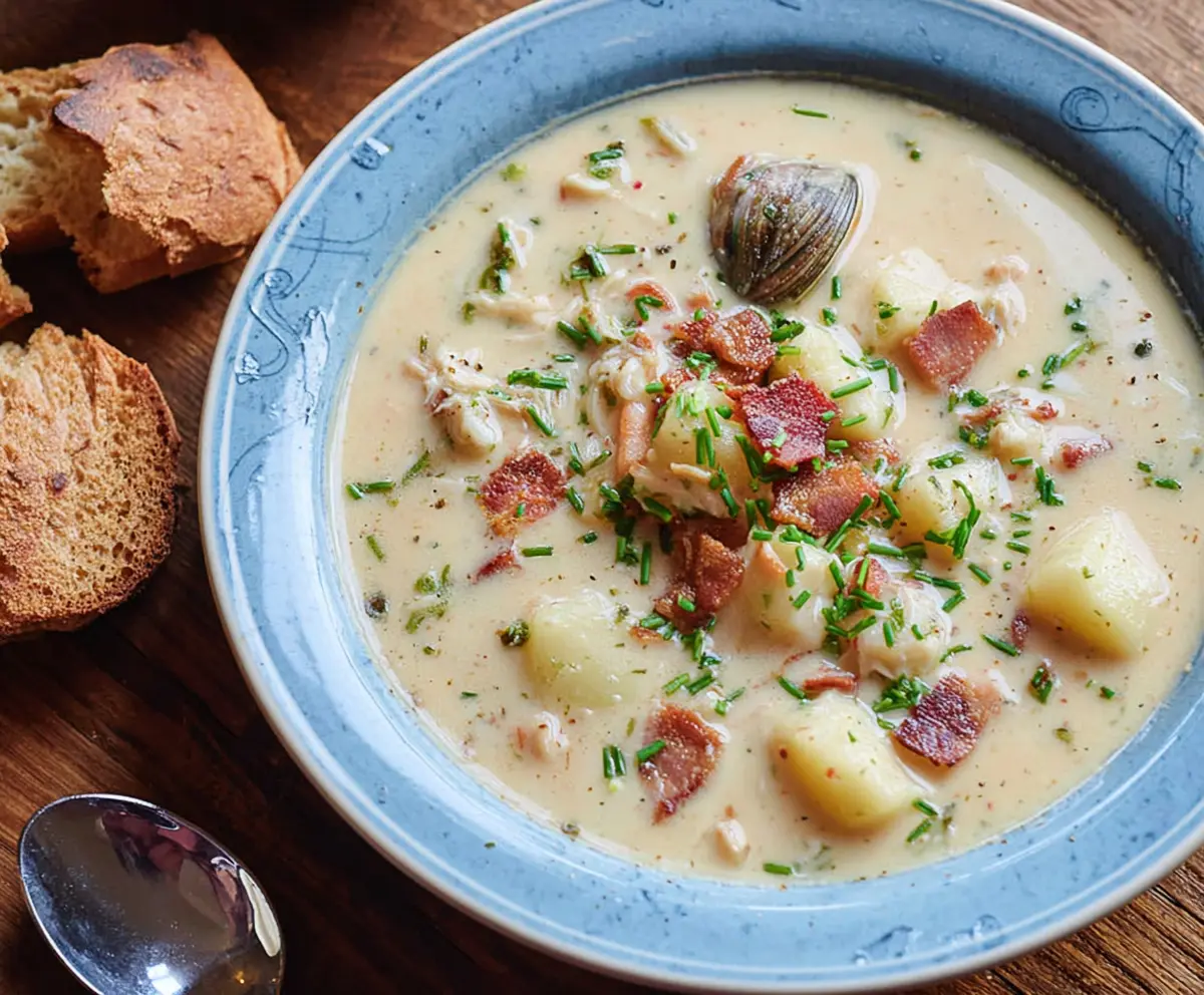 Classic New England Clam Chowder Recipe