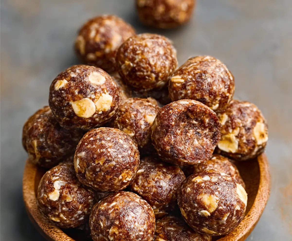 Easy Peanut Butter Banana Protein Balls