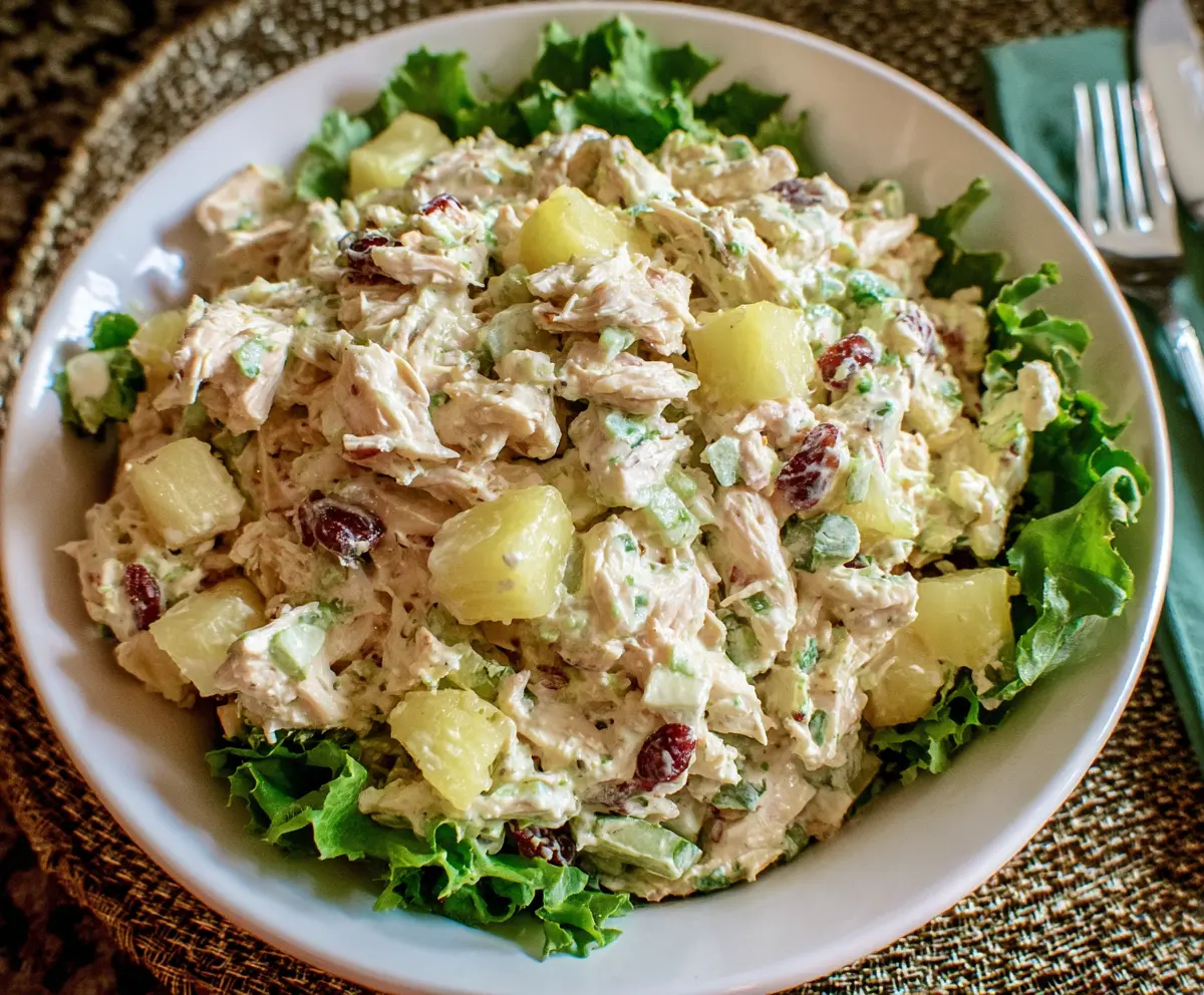 Easy Pineapple Chicken Salad Recipe
